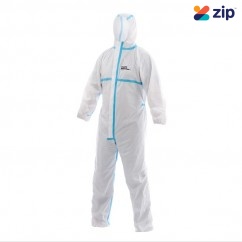 Prochoice DOWT2XL - 2XL White Disposable Barriertech Provek Seam Sealed Coveralls